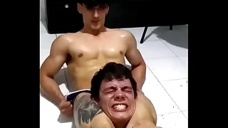 alluring boy headscissors