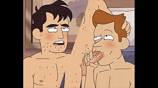 Inside Blowjob - Hunk blows his bestfriend's boyfriend